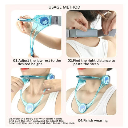 TESA™ Adjustable Neck Support Brace – Posture Support & Comfort