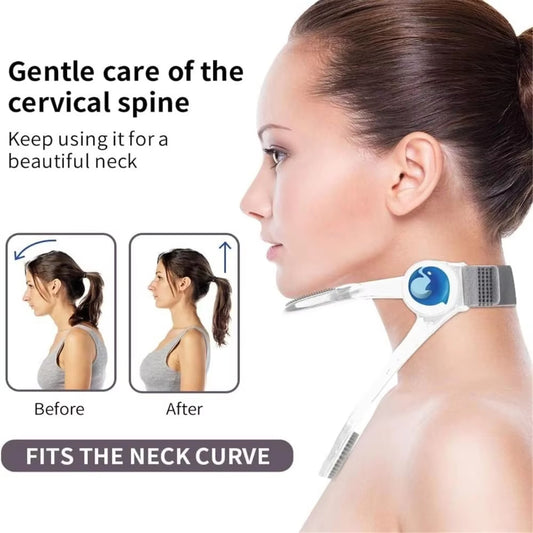 TESA™ Adjustable Neck Support Brace – Posture Support & Comfort